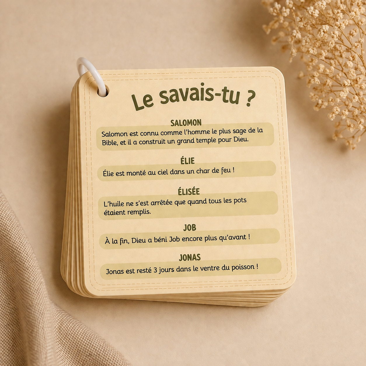 Enfant : Fiche personnages
