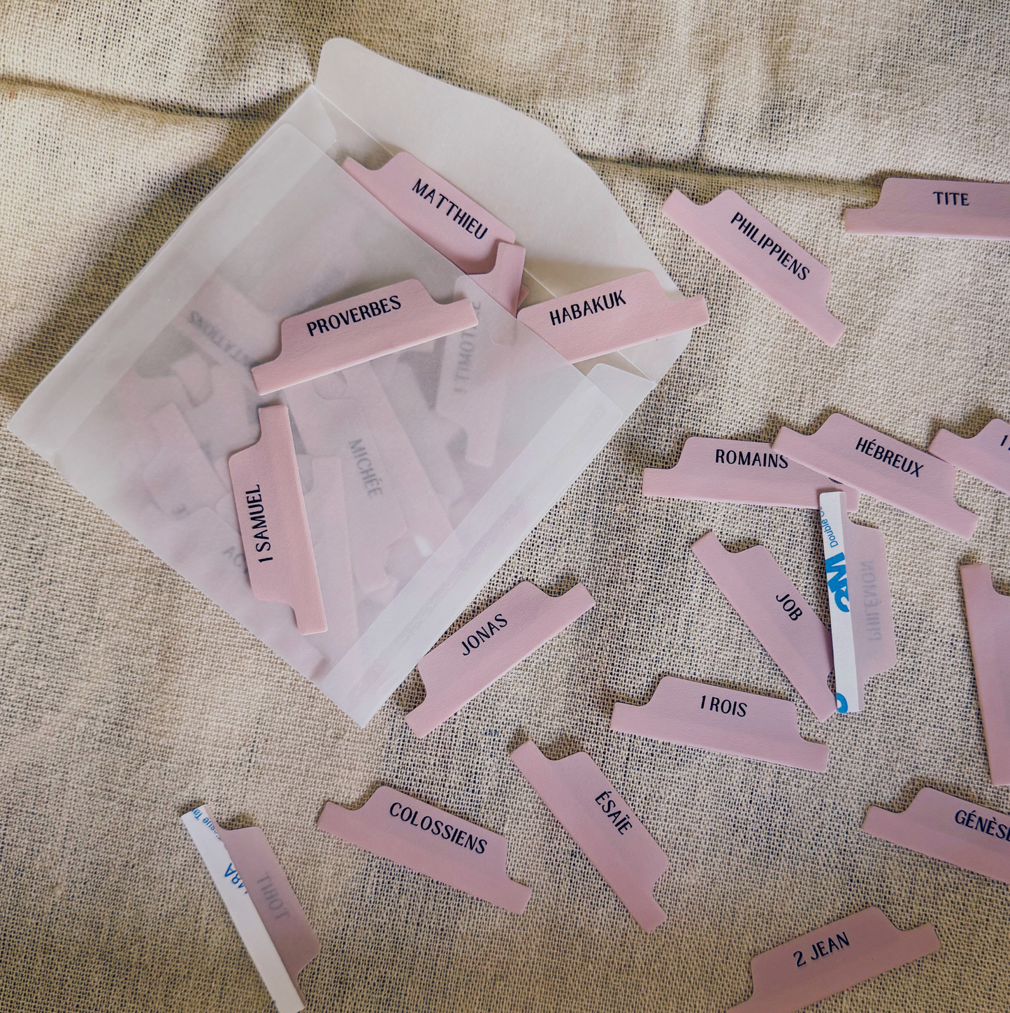 Onglets pour bible