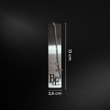 Marque page en acier