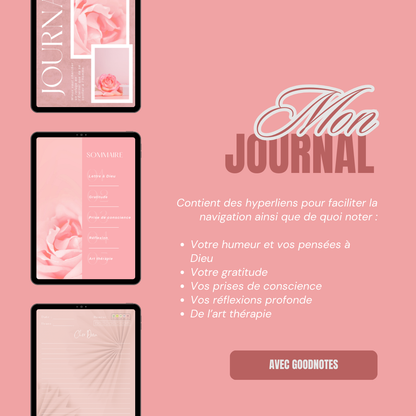 Journal Rose : un moment avec Dieu