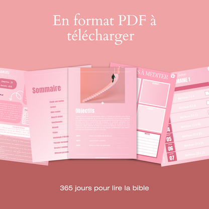 365 jours pour lire la bible - Rose