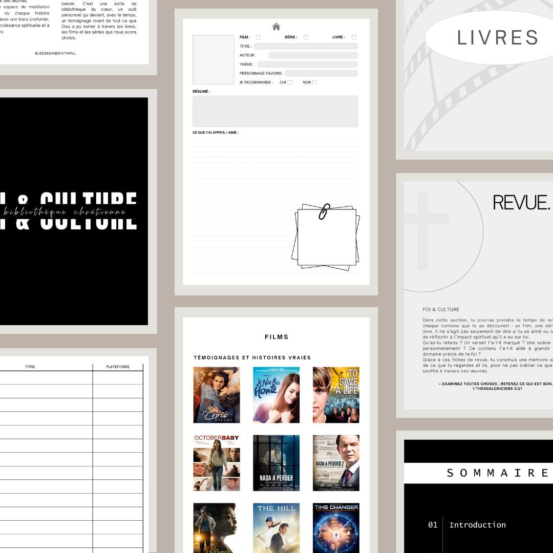 Foi & Culture : ma bibliothèque chrétienne