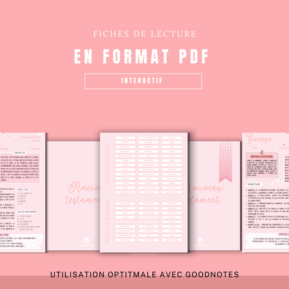 Fiches de lecture digital - Rose