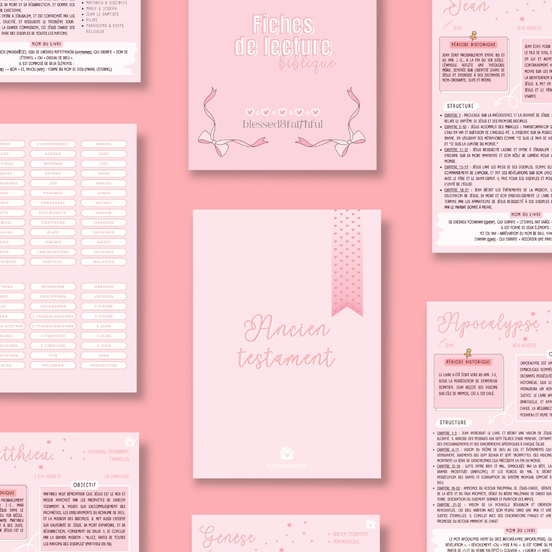 Fiches de lecture digital - Rose